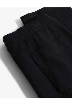 Jogger Punto Texturizado  Para Hombre Negro Seven Seven