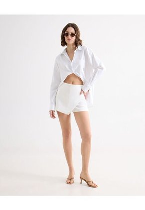 Short Para Mujer  Color Crudo Marca Seven Seven #28190926