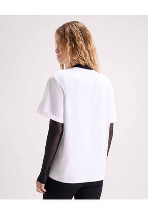Camiseta Oversize Estampada  Para Mujer Blanco Seven Seven