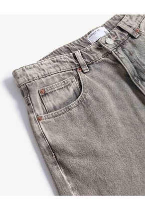 Jean Loose Gris Claro  Para Hombre Gris Seven Seven