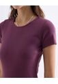 Vestido Midi Ajustado  Para Mujer Vino Seven Seven de Seven Seven