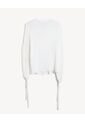 Blusa Fluida Ajustable  Para Mujer Blanco Seven Seven de Seven Seven