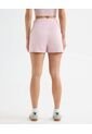 Short Casual Tiro Alto  Para Mujer Rosa Seven Seven de Seven Seven