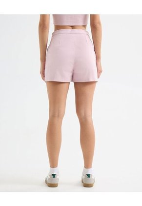 Short Casual Tiro Alto  Para Mujer Rosa Seven Seven