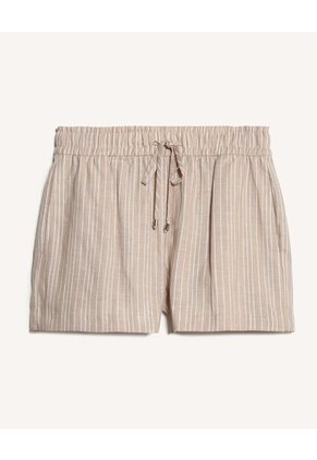 Short Para Mujer Multiusos Plano Color Beige Marca Seven Seven #28191094