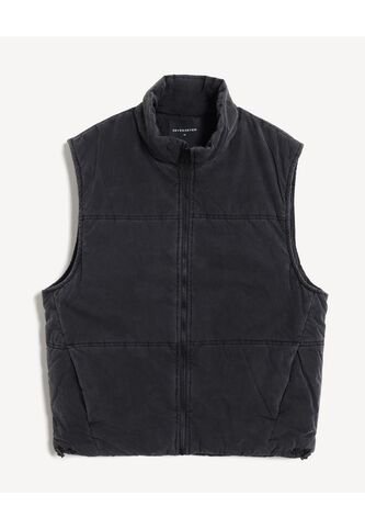 Chaleco Acolchado Con Zipper  Para Hombre Negro Seven Seven Seven Seven
