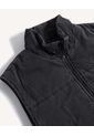Chaleco Acolchado Con Zipper  Para Hombre Negro Seven Seven de Seven Seven
