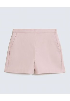 Short Casual Tiro Alto  Para Mujer Rosa Seven Seven