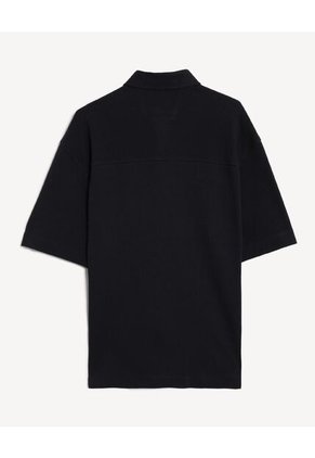 Sobrecamisa Texturizada  Para Hombre Negro Seven Seven
