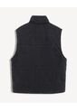 Chaleco Acolchado Con Zipper  Para Hombre Negro Seven Seven de Seven Seven
