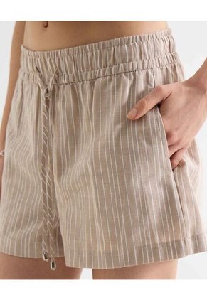 Short Para Mujer Multiusos Plano Color Beige Marca Seven Seven #28191094