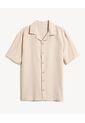Camisa Resort Rustica  Para Hombre Arena Seven Seven de Seven Seven