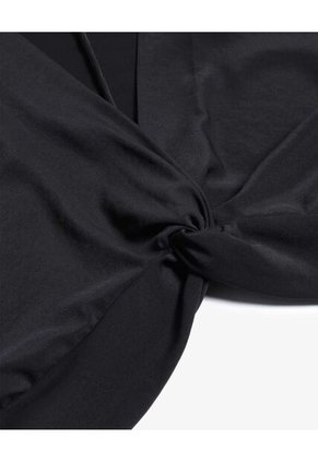 Blusa Para Mujer Manga Corta Color Negro Marca Seven Seven #28124108