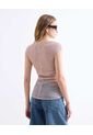 Camiseta  Para Mujer Manga Corta Cuello Redondo Color Rosa Marca Seven Seven #28096590 de Seven Seven