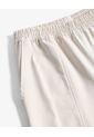 Pantalón Barrel Fluido  Para Mujer Marfil Seven Seven de Seven Seven