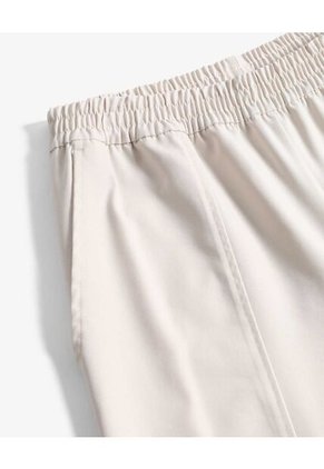 Pantalón Barrel Fluido  Para Mujer Marfil Seven Seven