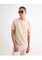 Camisa Resort Rustica  Para Hombre Camel Seven Seven de Seven Seven