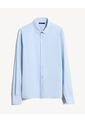 Camisa Stretch Cuello Gales  Para Hombre Azul Seven Seven de Seven Seven