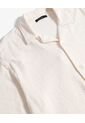 Camisa Resort Texturizada  Para Hombre Marfil Seven Seven de Seven Seven