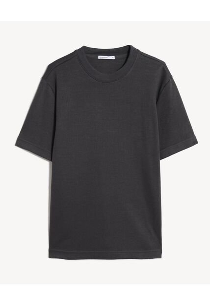 Camiseta En Rib Regular  Para Hombre Azul Seven Seven