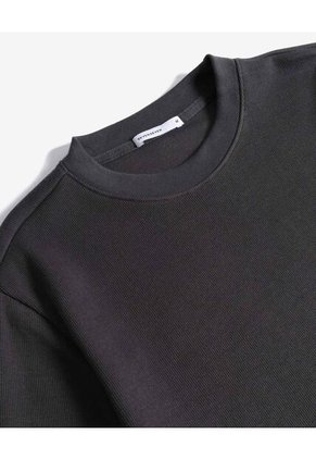 Camiseta En Rib Regular  Para Hombre Azul Seven Seven