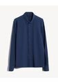Camisa Stretch Cuello Gales  Para Hombre Azul Seven Seven de Seven Seven