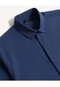 Camisa Stretch Cuello Gales  Para Hombre Azul Seven Seven de Seven Seven
