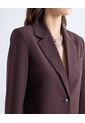 Blazer Crop  Para Mujer Café Seven Seven de Seven Seven