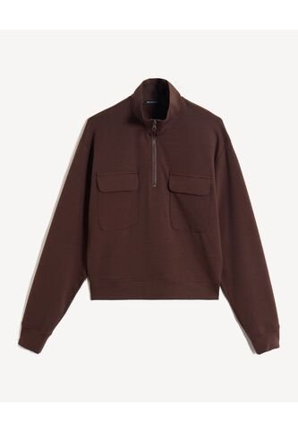 Buzo  Para Mujer Cuello Alto O Cuello Tortuga Color Café Marca Seven Seven #28060470 Seven Seven