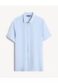 Camisa Regular Manga Corta  Para Hombre Azul Seven Seven de Seven Seven