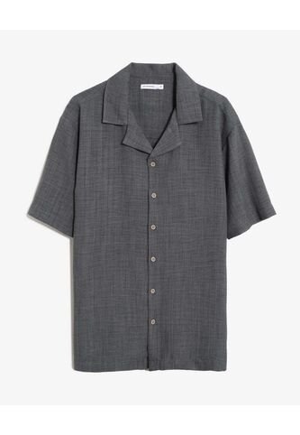 Camisa Resort Relaxed  Para Hombre Verde Seven Seven Seven Seven