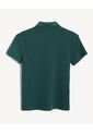 Polo Slim Acanalada  Para Mujer Verde Seven Seven de Seven Seven