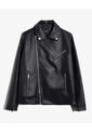 Chaqueta Biker En Pu  Para Hombre Negro Seven Seven de Seven Seven