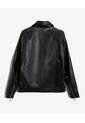 Chaqueta Biker En Pu  Para Hombre Negro Seven Seven de Seven Seven