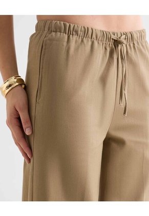 Pantalón  Para Mujer Moda Color Camel Marca Seven Seven #28071988
