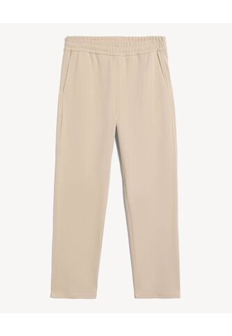 Jogger Punto Texturizado  Para Hombre Beige Seven Seven Seven Seven