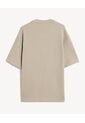 Camiseta En Rib Regular  Para Hombre Gris Seven Seven de Seven Seven