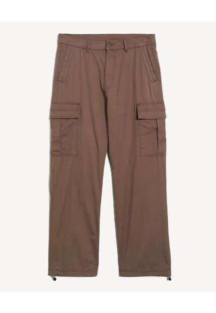 Pantalón  Para Hombre Moda Color Café Marca Seven Seven #45071193