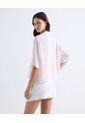 Blusa Fluida Texturizada  Para Mujer Rosado Seven Seven de Seven Seven