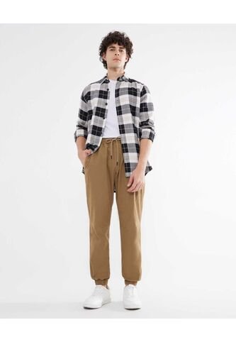 Pantalon Para Hombre Jogger Color Camel Marca Seven Seven #45071036 Seven Seven