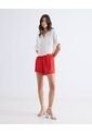Blusa Holgada Con Bolsillos  Para Mujer Blanco Seven Seven de Seven Seven