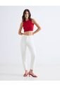 Jean Mom Tono Blanco  Para Mujer Blanco Seven Seven de Seven Seven