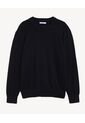 Saco Básico En Tricot  Para Hombre Negro Seven Seven de Seven Seven
