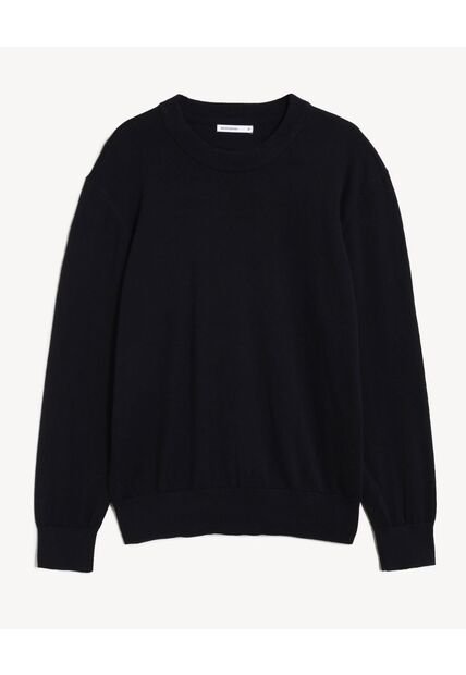 Saco Básico En Tricot  Para Hombre Negro Seven Seven