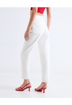 Jean Mom Tono Blanco  Para Mujer Blanco Seven Seven