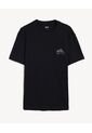 Camiseta  Para Hombre Manga Corta Cuello Redondo Color Negro Marca Seven Seven #45097677 de Seven Seven