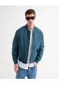 Chaqueta Bomber Con Cierre Y Bolsillos  Para Hombre Agua Seven Seven de Seven Seven