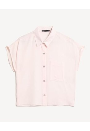 Blusa Para Mujer Manga Corta Color Rosa Marca Seven Seven #28124132