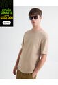 Camiseta Para Hombre Manga Corta Cuello Redondo Color Beige Marca Seven Seven #45092654 de Seven Seven