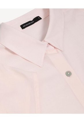 Blusa Para Mujer Manga Corta Color Rosa Marca Seven Seven #28124132